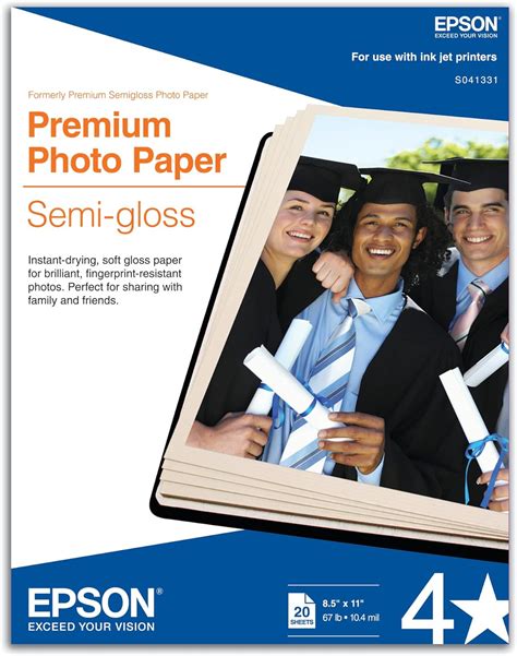 Epson Premium Semigloss Photo Paper Papel fotográfico 97 251 g 30