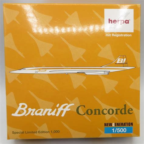 Herpa New Generation Braniff Concorde N Ac Mandarake