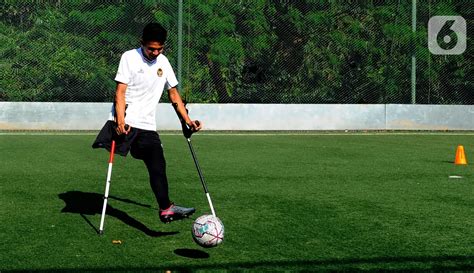 FOTO Mengintip Latihan Fisik Pemain Timnas Amputasi Indonesia Jelang