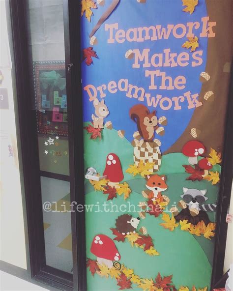 Fall Classroom Door Fall Classroom Door Door Decorations Classroom