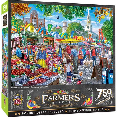 Farmers Market 750 Teile MASTER PIECES Puzzle Online Kaufen