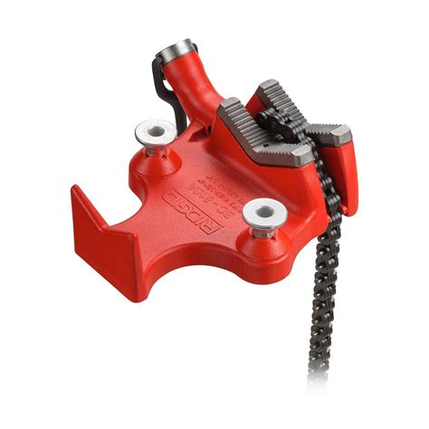 RIDGID 1 2 In To 8 In BC810A Top Screw Bench Chain Vise 40215 The