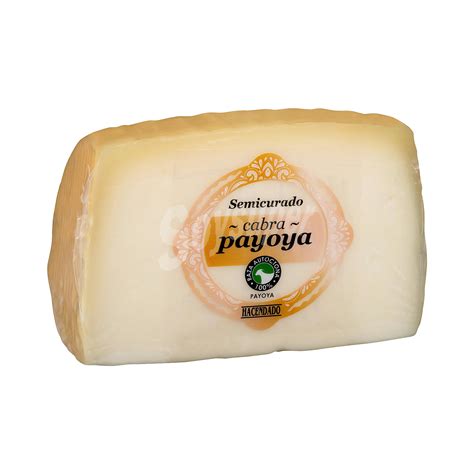 Hacendado Queso Semicurado De Cabra Payoya 500 G Aprox