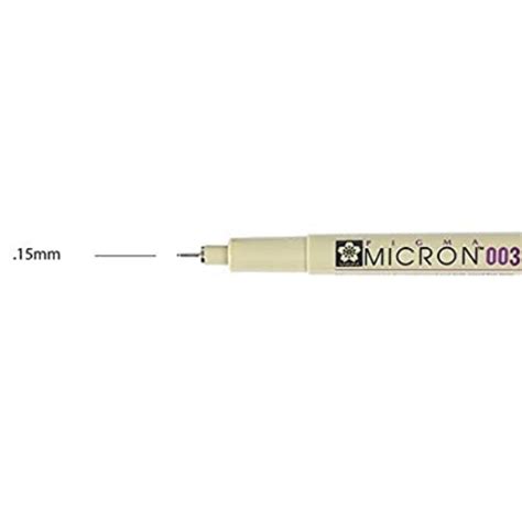 Htconline In Sakura Pigma Micron Pen 003 Black Htconline In