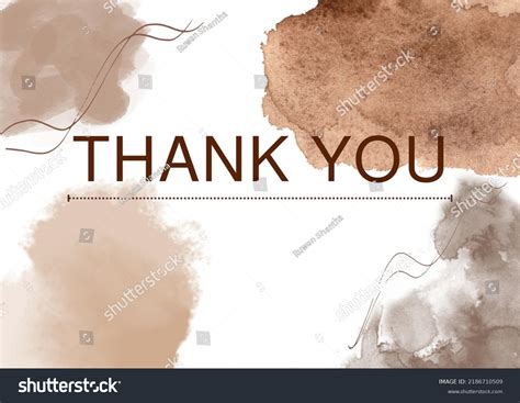 Thank You Appreciation Gratitude Floral Leaves Stock Illustration 2186710509 Shutterstock