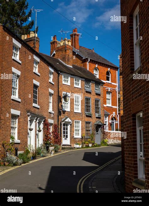 shrewsbury town street stock photo alamy