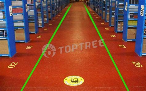 Toptree Virtual Laser Floor Marking System Laser Walkways