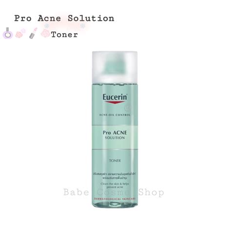 Eucerin Pro Acne Solution Toner 200ml Shopee Thailand