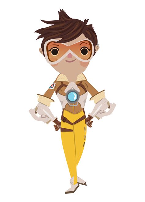 Overwatch Tracer Fan Art :: Behance