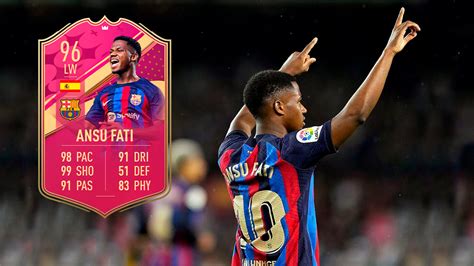 Fifa 23 Ultimate Team Review De Ansu Fati Futties ¿se Notan Sus 99 De