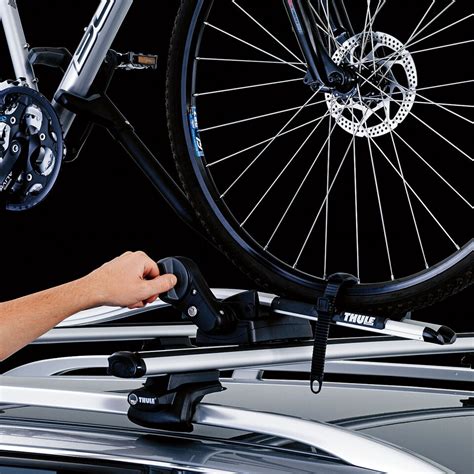 Clearance Thule Proride Twin Pack Silver Roof Mount Cycle Carrier