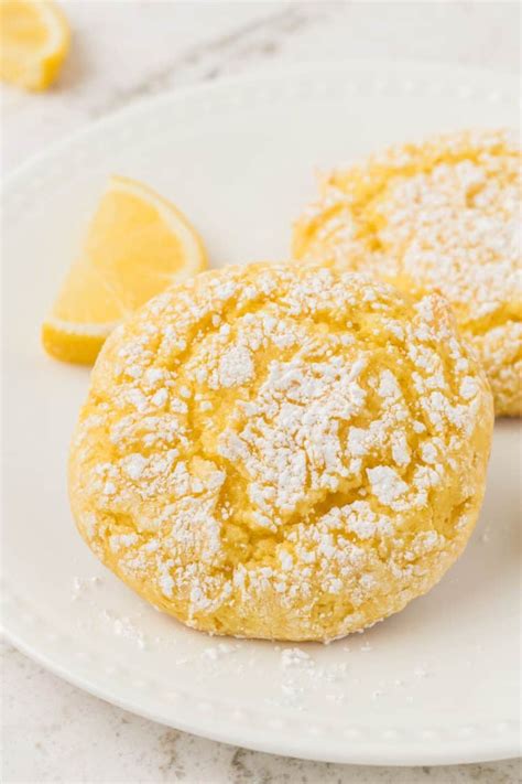 Easy Lemon Cake Mix Cookies Days Of Baking And More