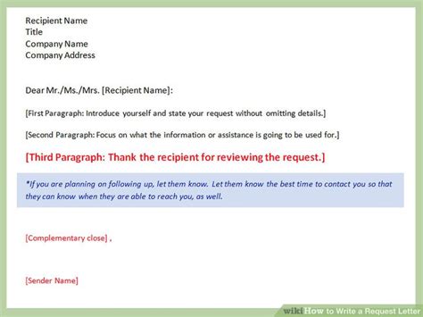 How To Write A Letter To Company Request Something Scrumps