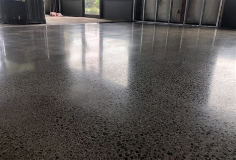 800 Grit Level Polished Concrete Floors