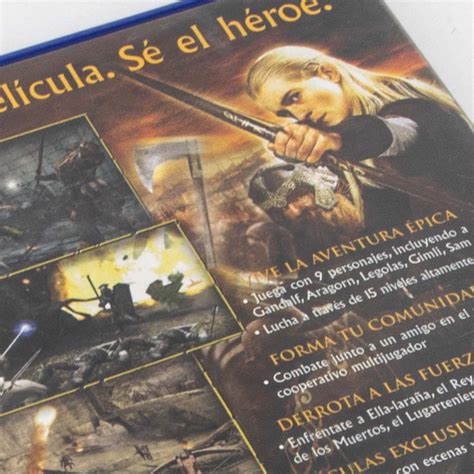 Videojuego ESDLA El Retorno Del Rey PlayStation 2 PxPlayers