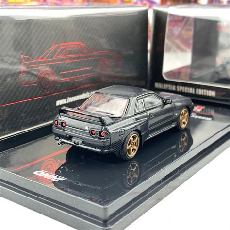 Inno64 1 64 Nissan Skyline Gtr R32 Full Carbon Malaysia Special Editio Tokyo Station