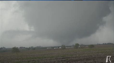 Multi Vortex Wedge On The Ground NOW In Iowa R Tornado