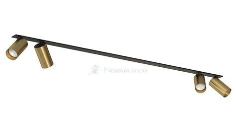 Lampa Sufitowa Listwa Szyna Podtynkowa 118cm MONO SURFACE IV SOLID