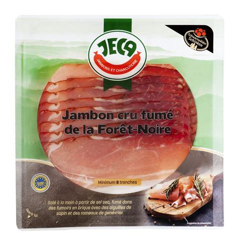 Jeca Jambon Cru Fum De La For T Noire Igp Tranches G Pas Cher