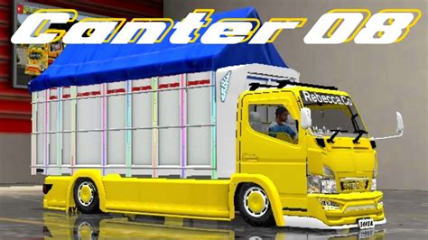 SHARE LIVERY POLOSAN CANTER 08 BKJ STYLE BEMPER WINGLET MOD BY