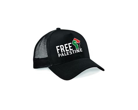 Palestine Baseball Hat, Palestine Caps, Palestine Fist Flag Printed