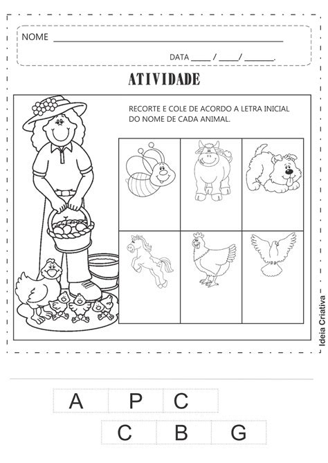 Atividade De Arte Recorte E Colagem