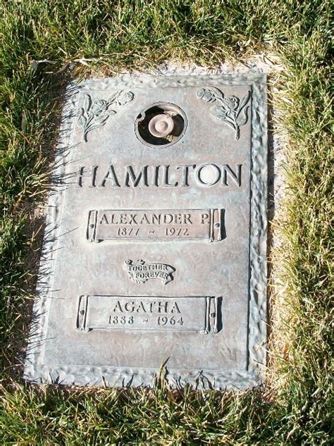 Alexander Paisley Hamilton 1877 1972 Mémorial Find a Grave