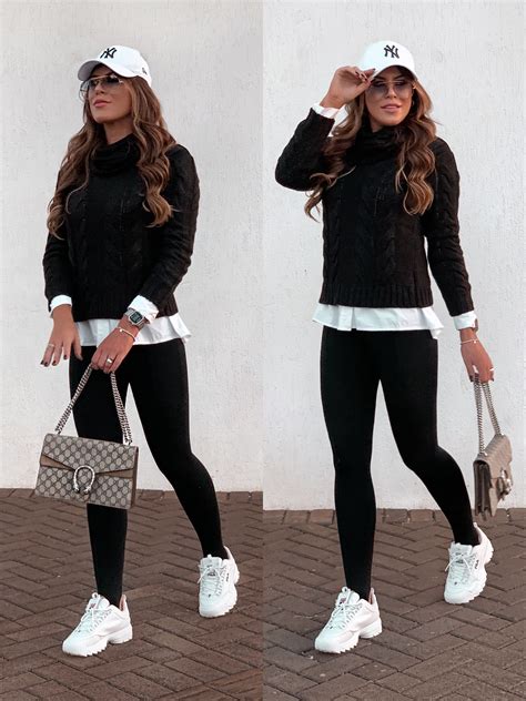 Inverno Looks Legging Looks Looks Casuais Femininos