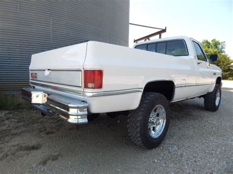 1986 Gmc K20 Sierra Classic 350 V 8 Lifted 1 Owner Rust Free 4x4