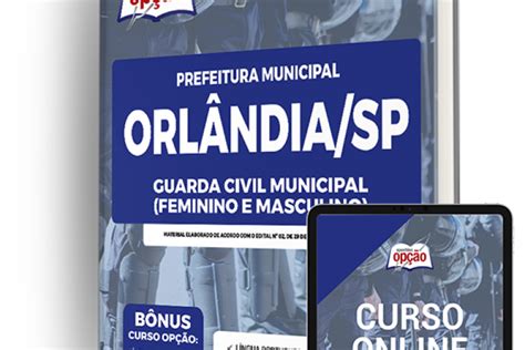 Baixar Apostila Prefeitura de Orlândia SP 2023 Guarda Civil Municipal