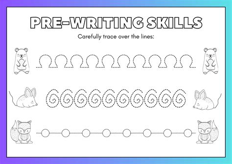 writing skills  kids worksheets