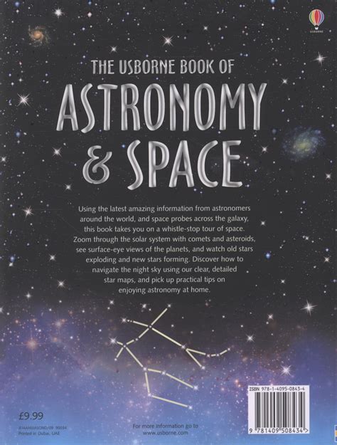 The Usborne Book Of Astronomy And Space By Miles Lisa 9781409508434