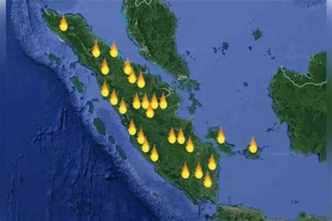 Ada Hotspot Di Sumatera Sore Ini Titik Di Riau