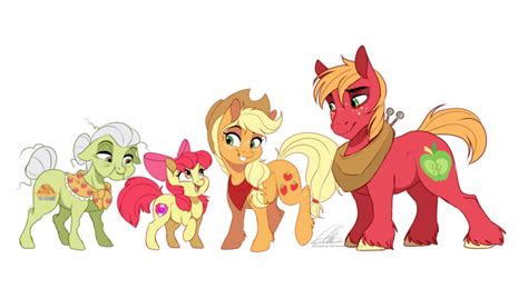 1001402 Safe Artistdvixie Apple Bloom Applejack Big Macintosh