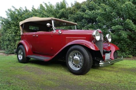 1932 Ford Phaeton Hot Rod Original Steel Body Frame Roadster Scta