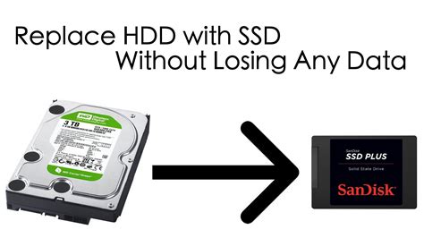 Replace HDD For SSD Without Losing Any Data YouTube