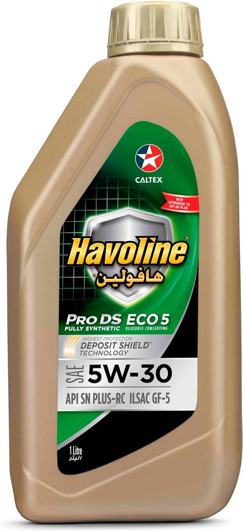 Gasoline Engine Oil Havoline Pro S Fully Synthetic Eco W L