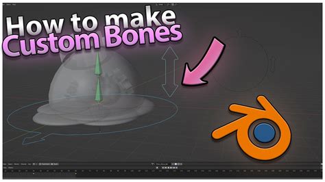 Blender How To Make Custom Bones Tutorial Youtube