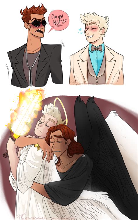 Good Omens Fan Art Collection Husband Good Omens Book Best