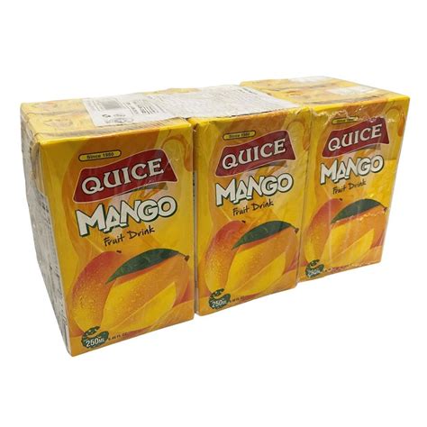 Quice Mango Tetra Juice 6x250ml Ebay