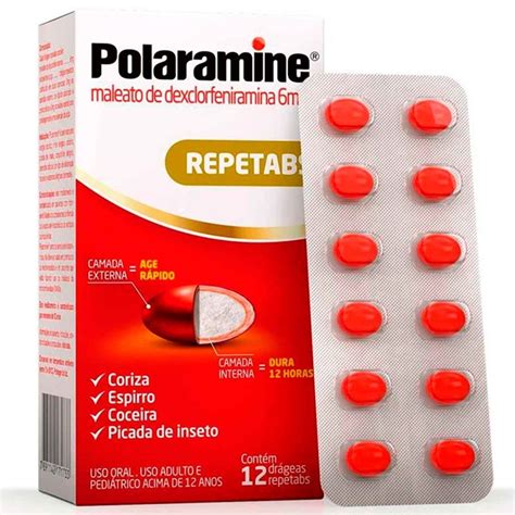 Polaramine Repetabs Mg Dr Geas Bemol Farma