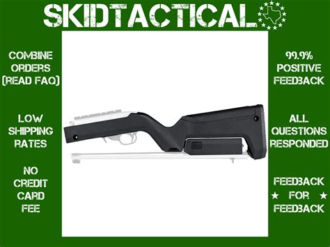 Magpul X 22 Backpacker Stock Ruger 10 22 Takedown Black Rifle