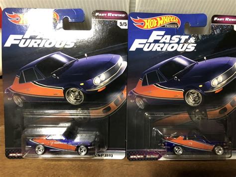 送料込 2台 セット ホットウィール Fast And Furious ワイスピ Hotwheels Nissan Silvia Csp311