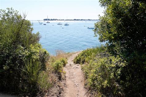 Premium Photo Pathway Coast Access With Brittany Beach Entrance To