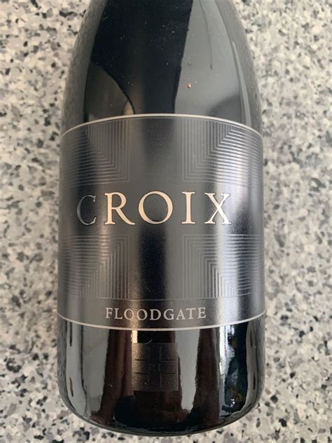 2021 Croix Estate Pinot Noir Floodgate Usa California Sonoma County