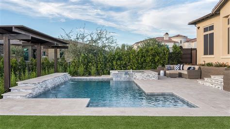 Residential Modern Pool Designs In Cave Creek