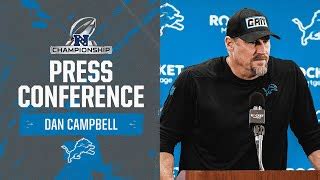 Dan Campbell Press Conference | Jan. 26 2024 | Doovi