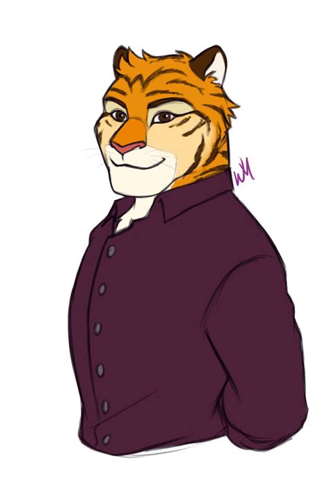 Tiger Fursona Sketch By Wintermaiden11 On Deviantart