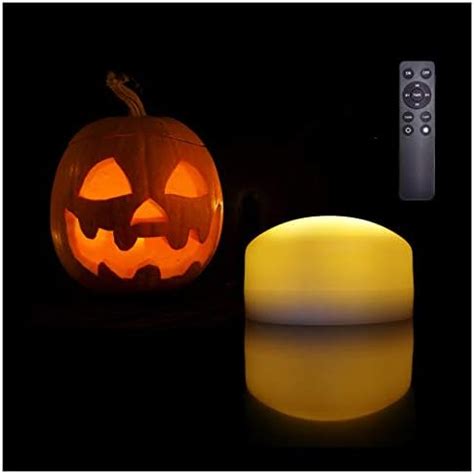 Amazon 1 PCS Halloween Pumpkin Lights With Remote And Timer Big