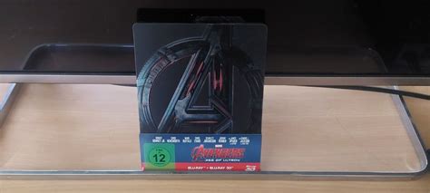 Avengers Age Of Ultron 3 D 2 D Blu Ray Steelbook Kaufen Auf Ricardo